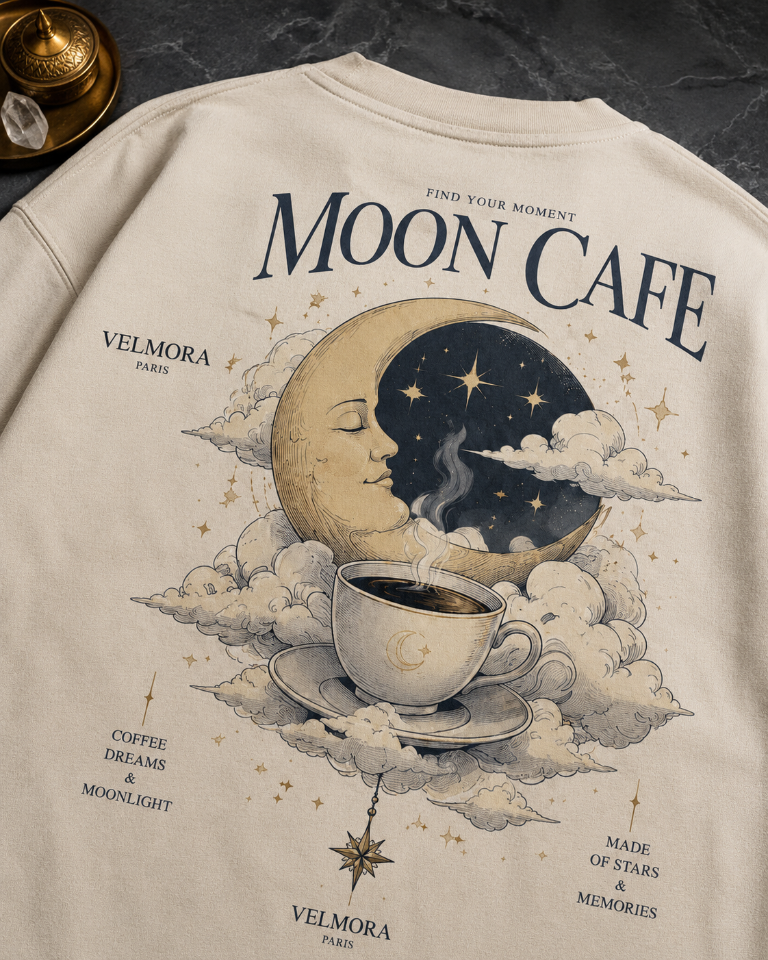 Moon Cafe Graphic T-Shirt