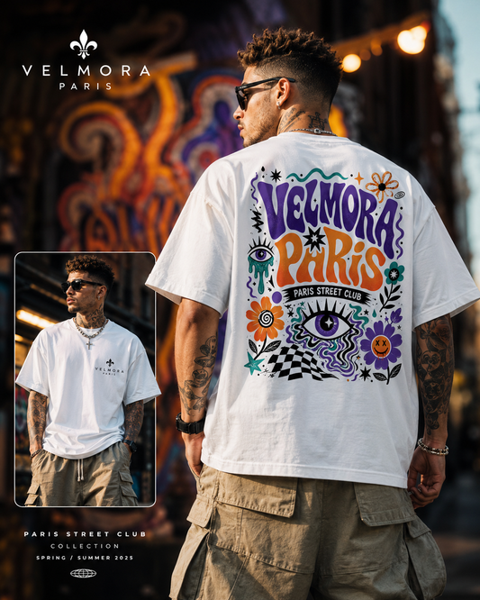 Velmora Paris Graphic T-shirt